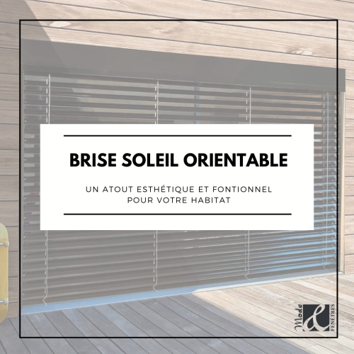 BRISE SOLEIL ORIENTABLE