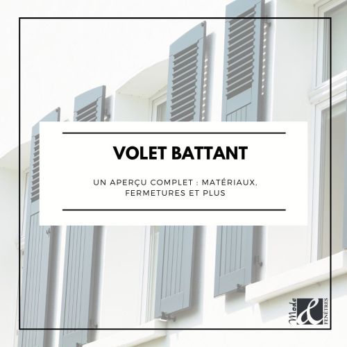 VOLET BATTANT